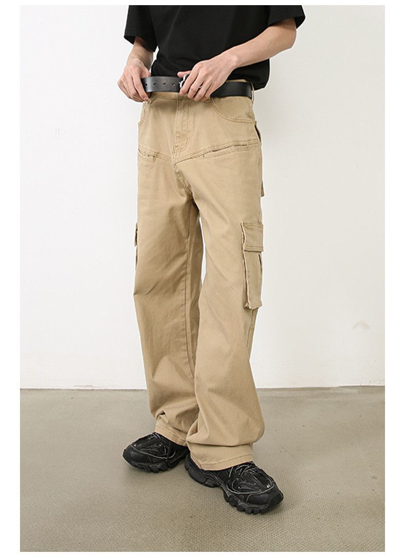 Japanese Brand × Jean Vintage distressed multi-pocket streetwear cargo jeans Size US 32 / EU 48 - 4 Thumbnail
