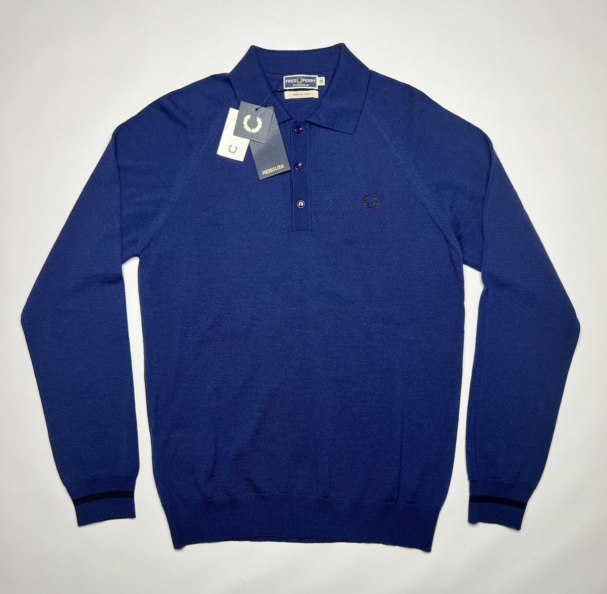 Fred Perry NWT Fred Perry Reissues Long Sleeve Polo Size US S / EU 44-46 / 1 - 1 Thumbnail