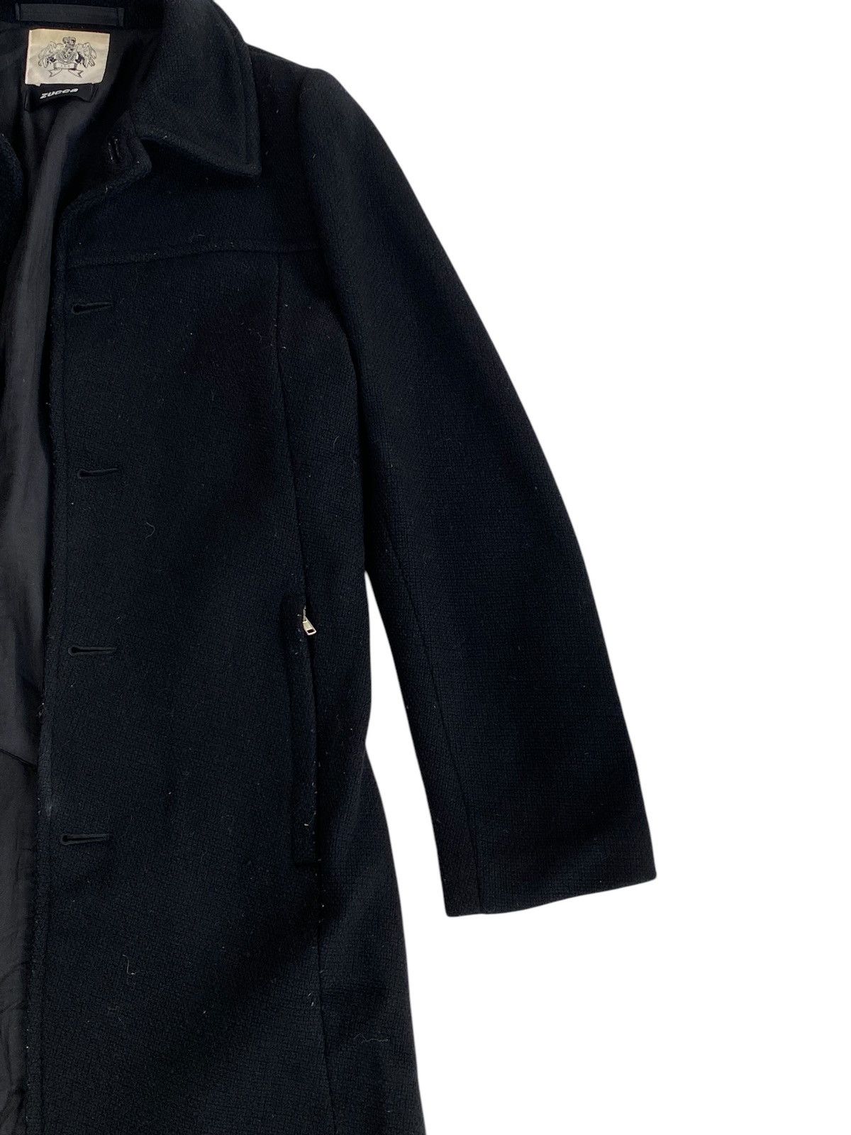 CABANE de ZUCCa × Japanese Brand × Zucca Zucca Wool Long Jacket By Issey Miyake Size US S / EU 44-46 / 1 - 5 Thumbnail