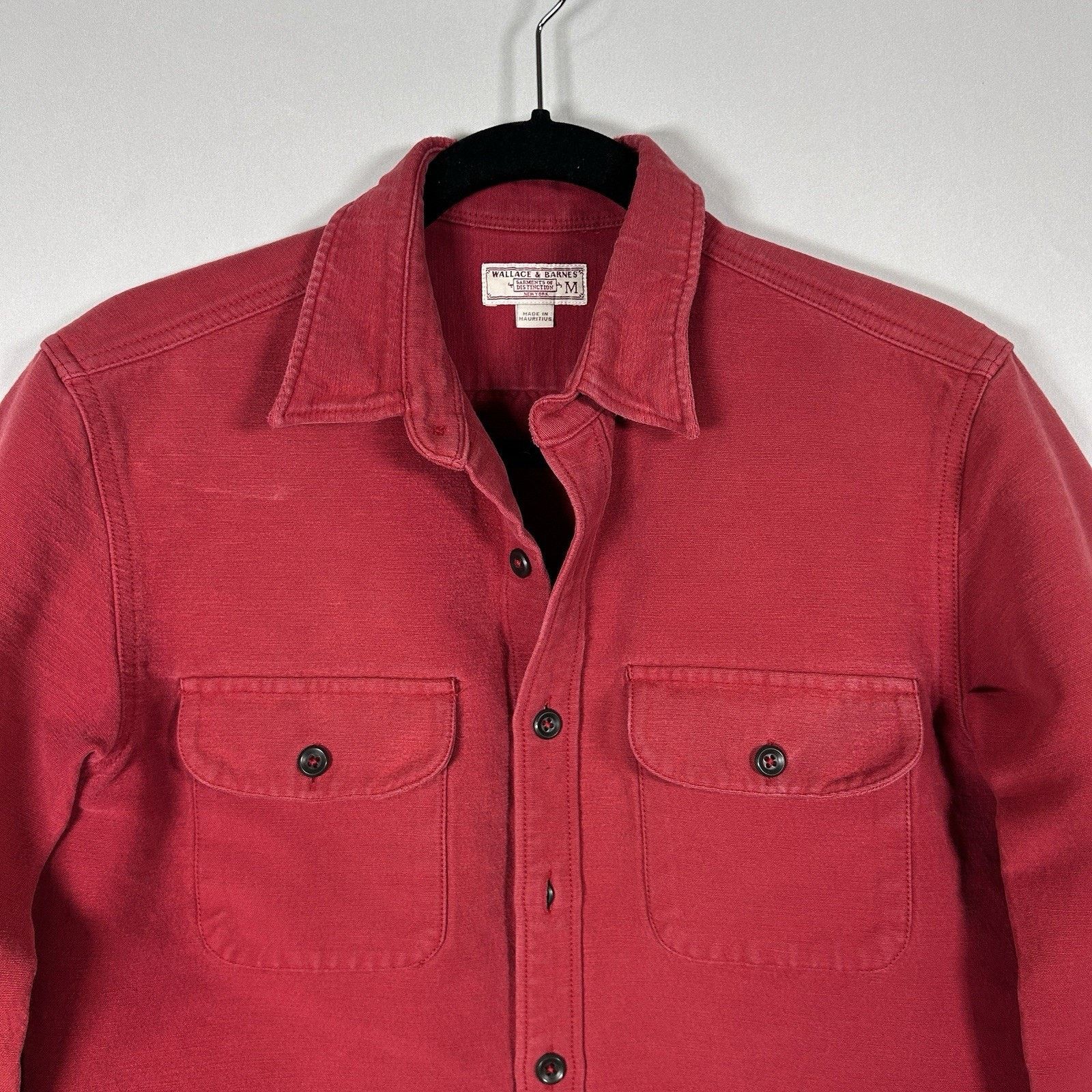 Wallace & Barnes Wallace & Barnes Urban Rugged Shirt Jacket Red Medium Size US M / EU 48-50 / 2 - 3 Thumbnail