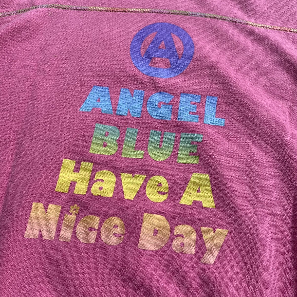 Angel Blue × Hysteric Glamour ANGEL BLUE Vintage Sweatshirt Size L / US 10 / IT 46 - 6 Thumbnail