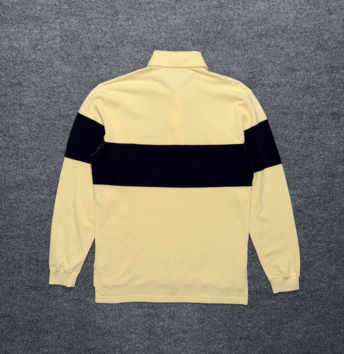 Polo Ralph Lauren Polo Ralph Lauren Yellow Navy Pique Rugby M Size US M / EU 48-50 / 2 - 7 Thumbnail