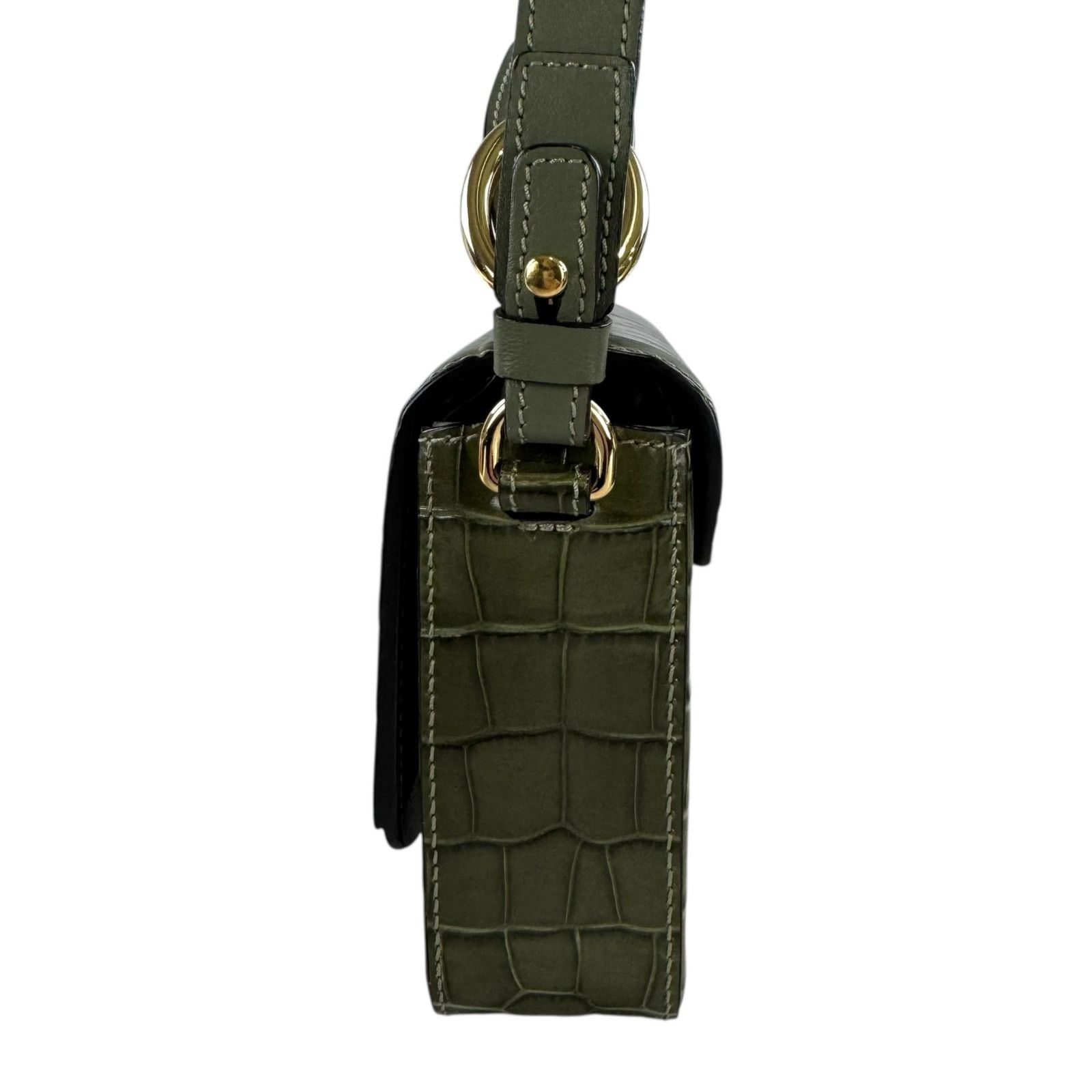 Chloe Chloe Crocodile Embossed Mini C Two Way Bag Size ONE SIZE - 7 Thumbnail
