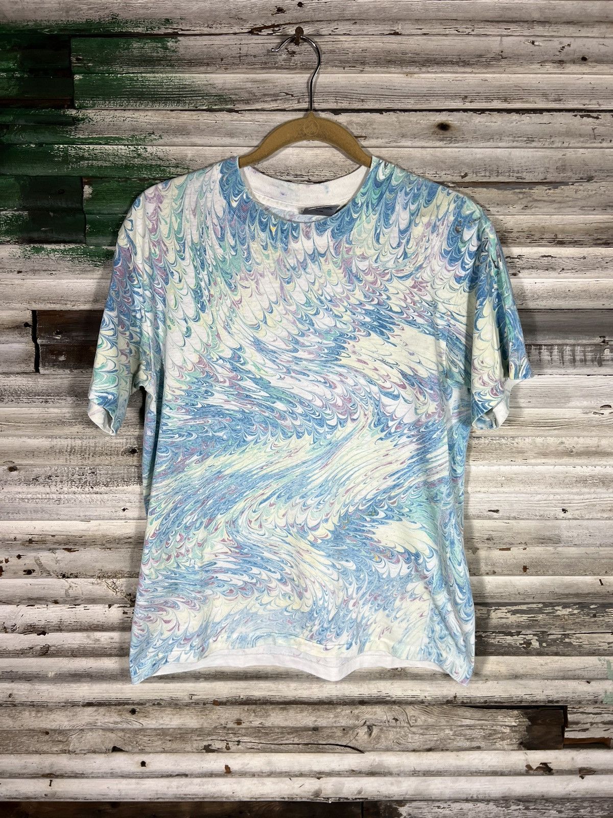 Vintage Vintage Tye Dye Shirt Size US L / EU 52-54 / 3 - 1 Thumbnail