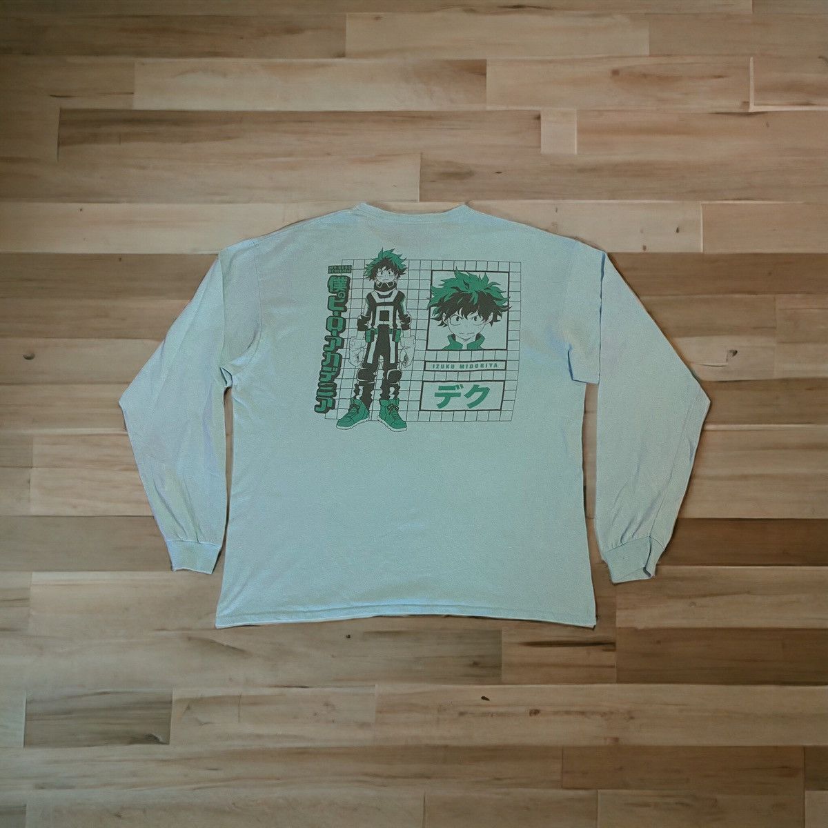 Anime Vintage Anima MY HERO ACADEMIA T Shirt Size US XL / EU 56 / 4 - 1 Thumbnail