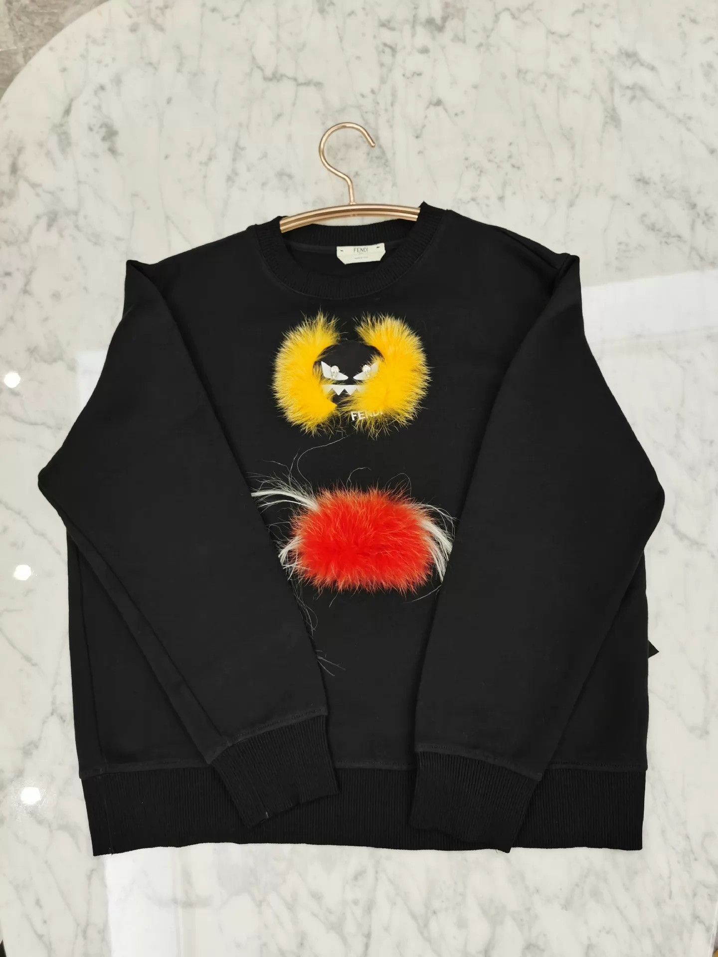 Fendi FENDI Monster Space Cotton Sweatshirt 40 Unisex Worn 2x Size S / US 4 / IT 40 - 5 Thumbnail