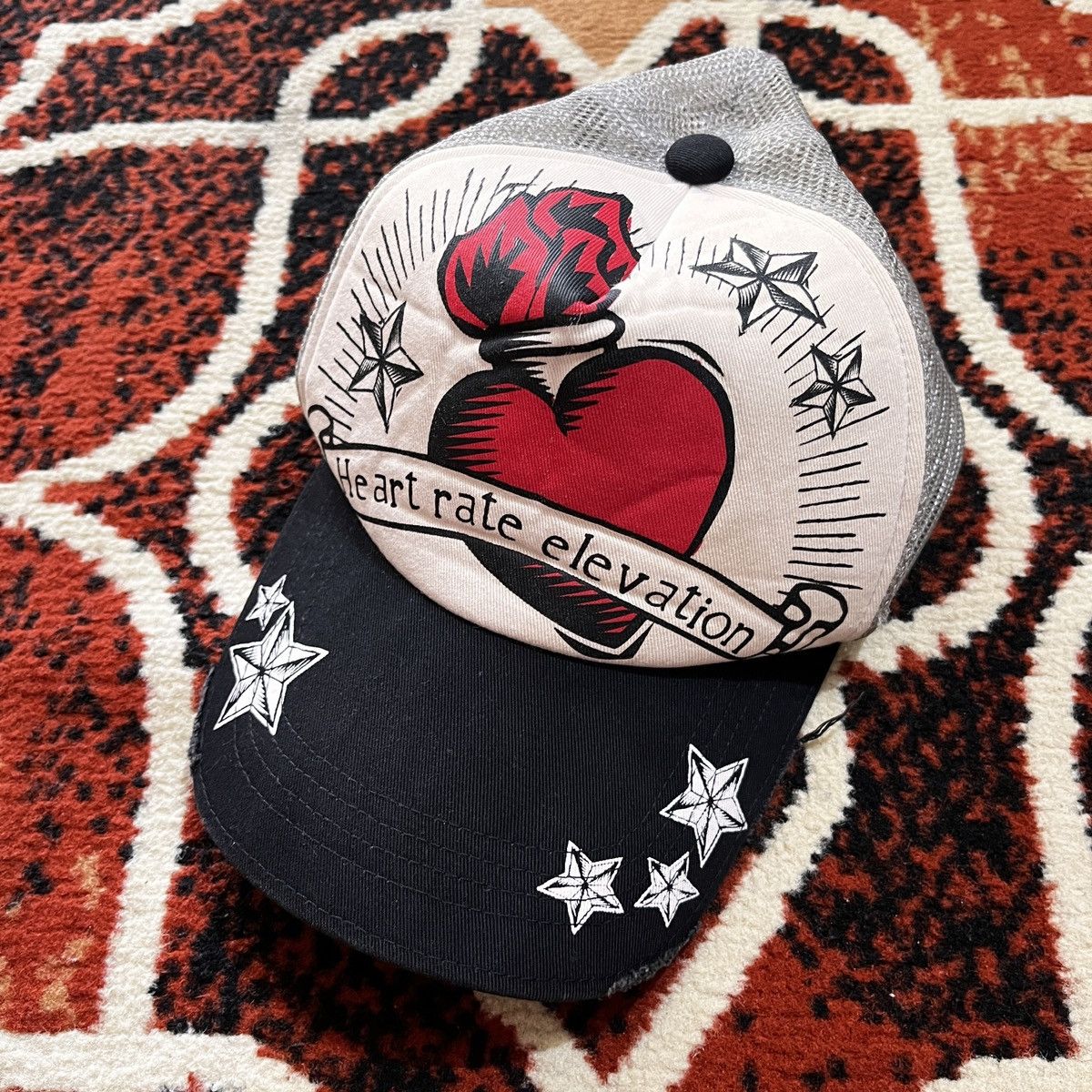 image of Vintage Stanley International Trucker Hats in Black/White, Men's