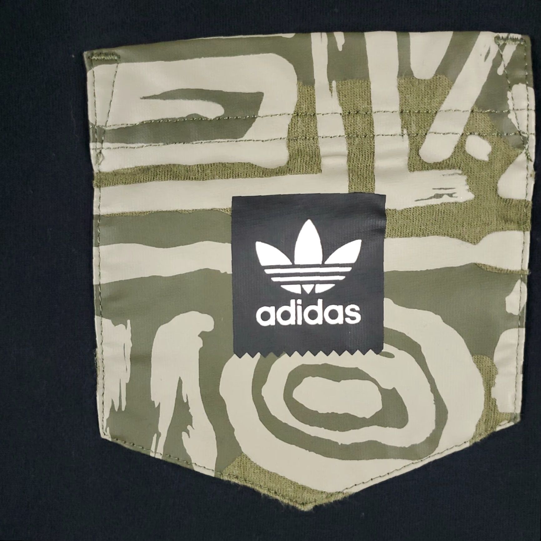 Adidas Adidas T-Shirt Mens Medium Black Logo Casual Short Sleeve Size US M / EU 48-50 / 2 - 2 Thumbnail
