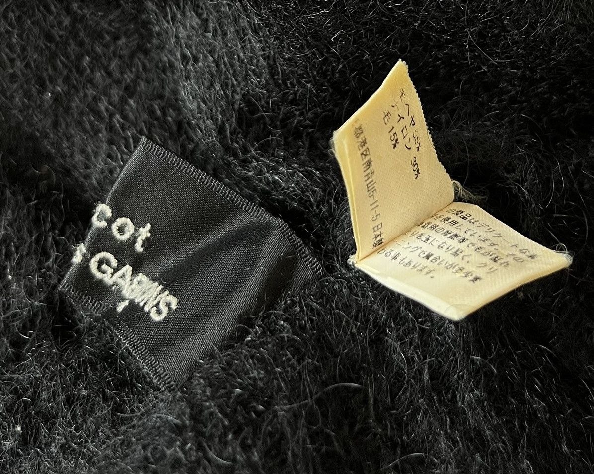 Comme des Garcons TAX FREE 🇺🇸 tricot cdg fuzzy sheer boxy cardigan Size US S / EU 44-46 / 1 - 5 Thumbnail