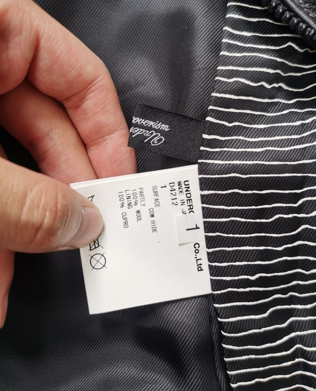 Undercover undercover joy division leather jacket-2506 Size US S / EU 44-46 / 1 - 4 Thumbnail