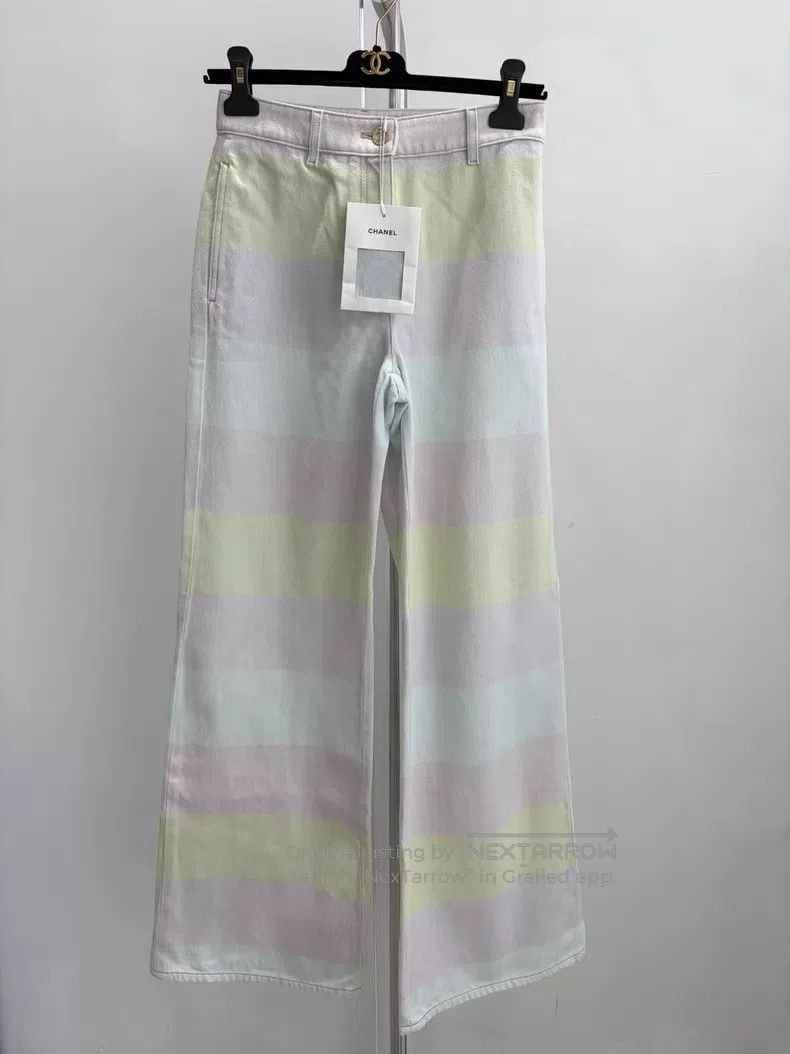 Chanel Chanel Beach Series Rainbow Jeans Size 42" / US 20 - 1 Thumbnail
