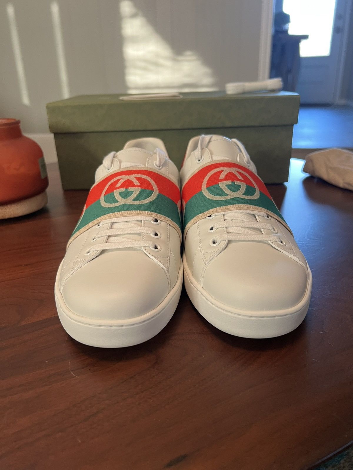 Gucci Gucci 643488 Ace shoes Size US 9 / EU 42 - 4 Thumbnail