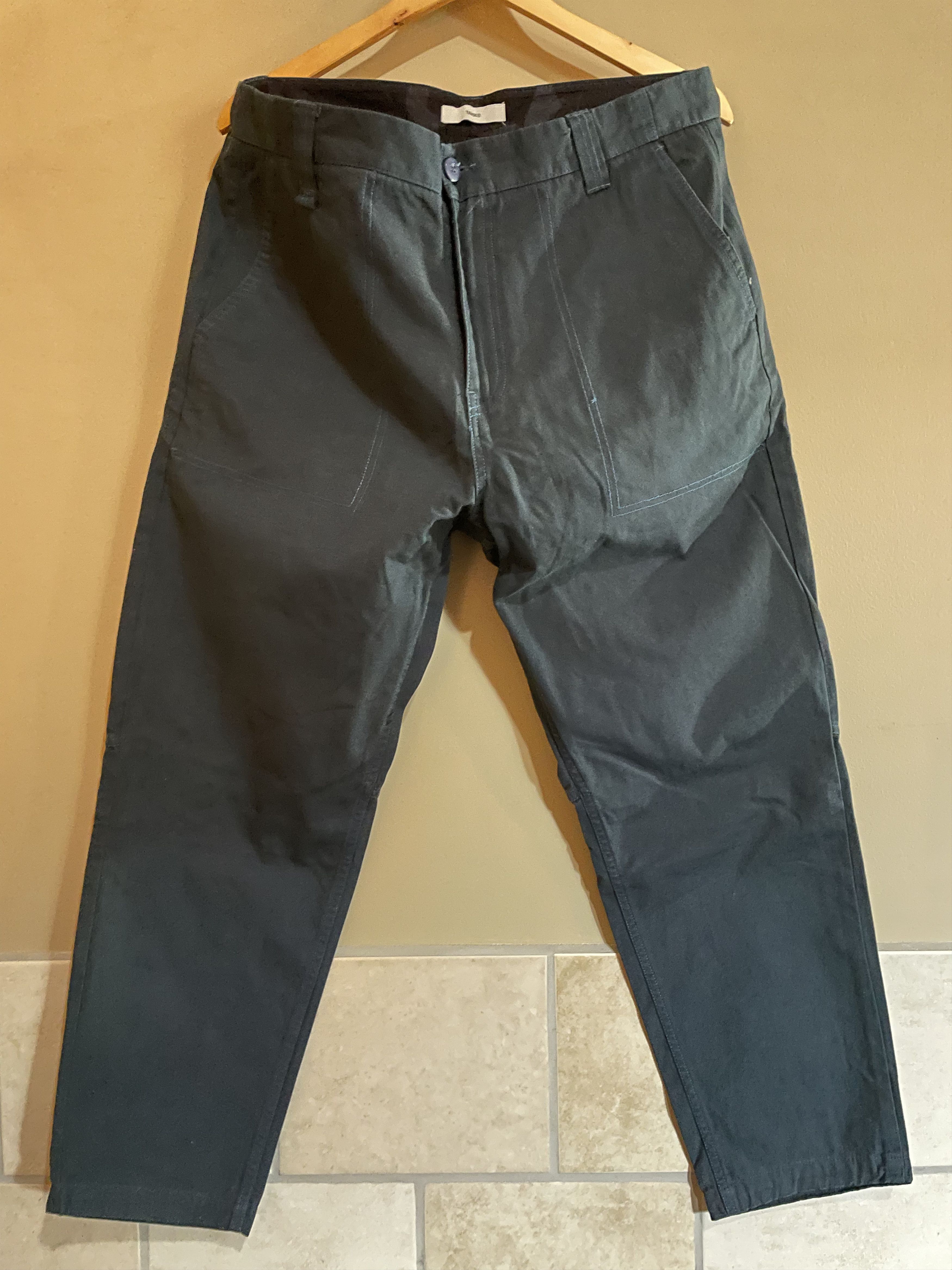 Tavik Tavik Teal Navy Canvas Utility Pants, Men's 36 Size US 36 / EU 52 - 1 Thumbnail