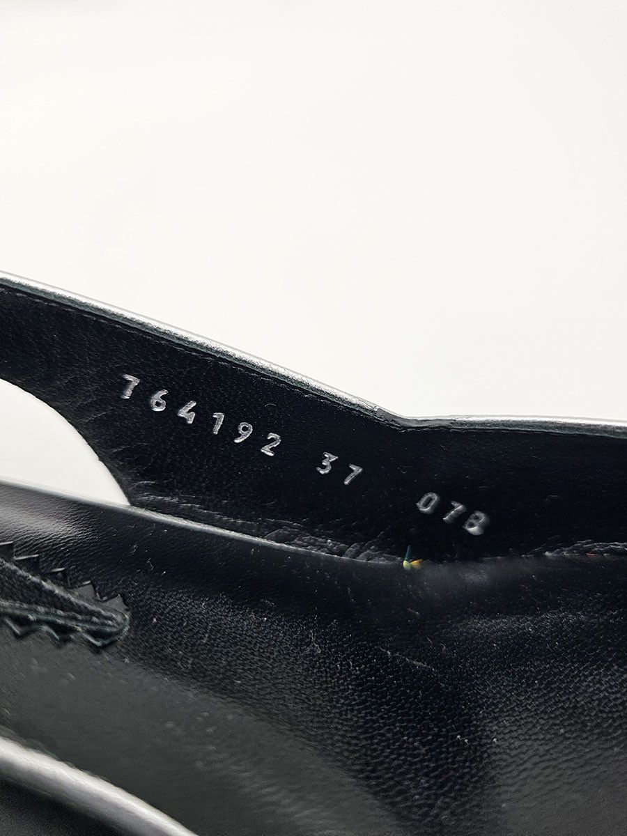 Gucci Gucci Silver Leather Slingback Pumps Women’s Size 37 Size US 7 / IT 37 - 12 Thumbnail