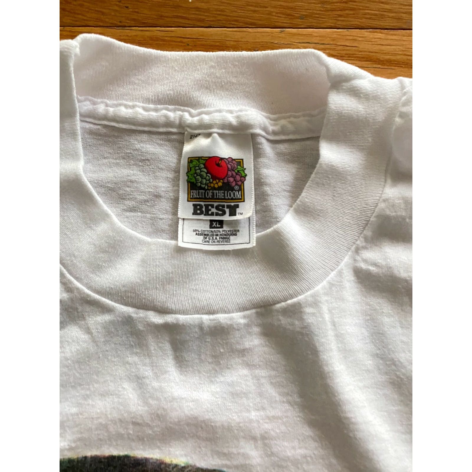Fruit Of The Loom VINTAGE Sammy Kershaw Politics Religion & Her T Shirt Mens XL Black Crew Neck Short Sleeve 100% Cotton Fruit of the Loom Size US XL / EU 56 / 4 - 4 Thumbnail