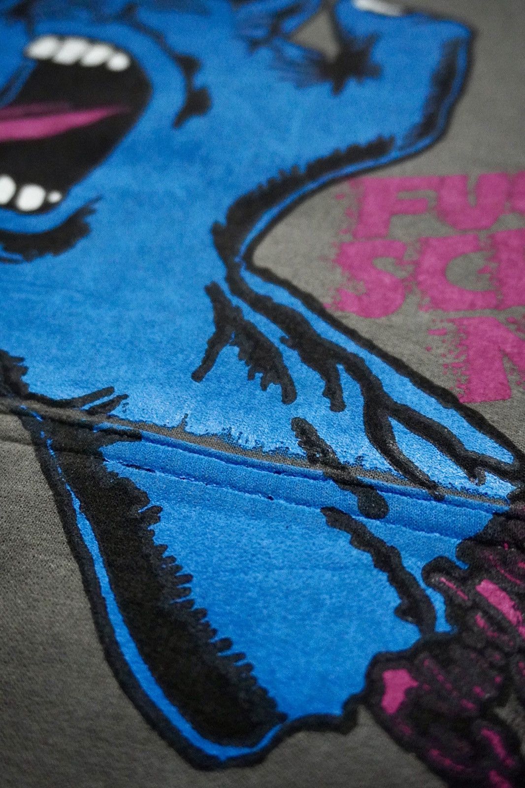 Designer × Gildan Santa cruz parody palm scream nyc hoodie big image size L Size US L / EU 52-54 / 3 - 4 Thumbnail