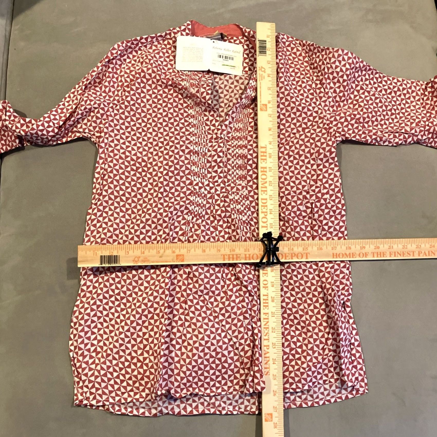 Vintage Roberta Roller Rabbit Tunic Beach Coverup 100% Cotton Size Small NWT Size S / US 4 / IT 40 - 4 Thumbnail