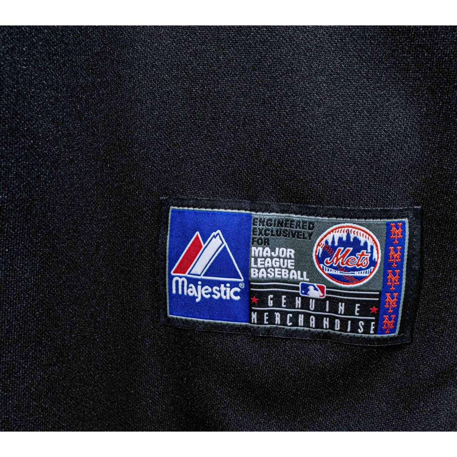 Majestic New York Mets David Wright #5 Majestic Black Alt Jersey Sz M Size US M / EU 48-50 / 2 - 12 Thumbnail