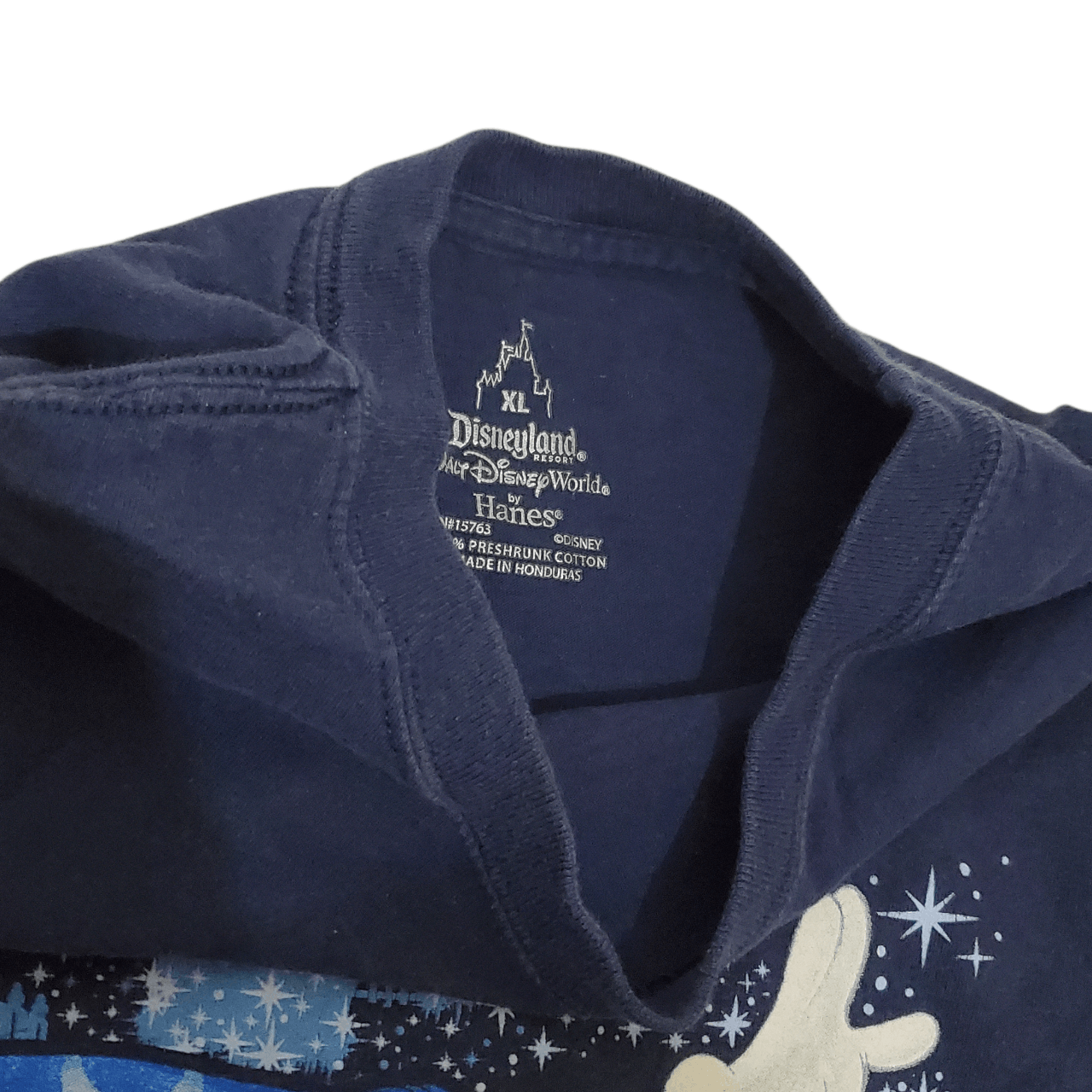 Vintage 2017 Disneyland Mickey Mouse Fantasia T-Shirt Size US M / EU 48-50 / 2 - 3 Thumbnail
