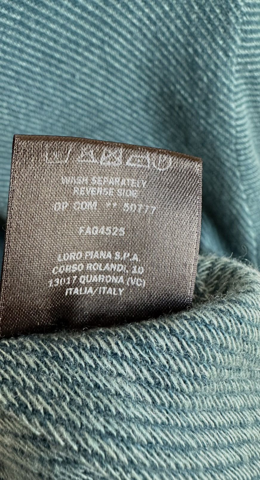 Loro Piana Men's cashmere sweater Loro Piana Size US XXL / EU 58 / 5 - 6 Thumbnail