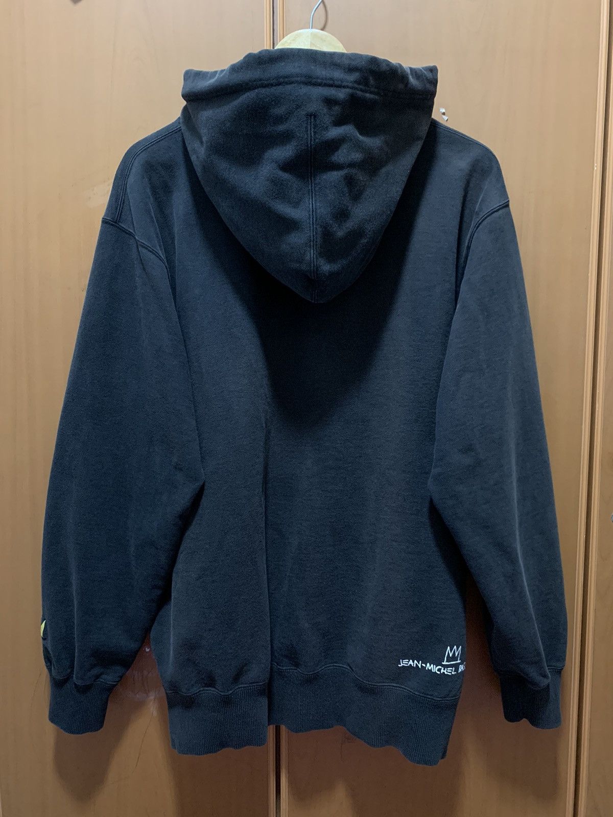 Jean-Michel Basquiat Jean Michel Basquait X Uniqlo Faded Hoodie Size US XXL / EU 58 / 5 - 9 Thumbnail