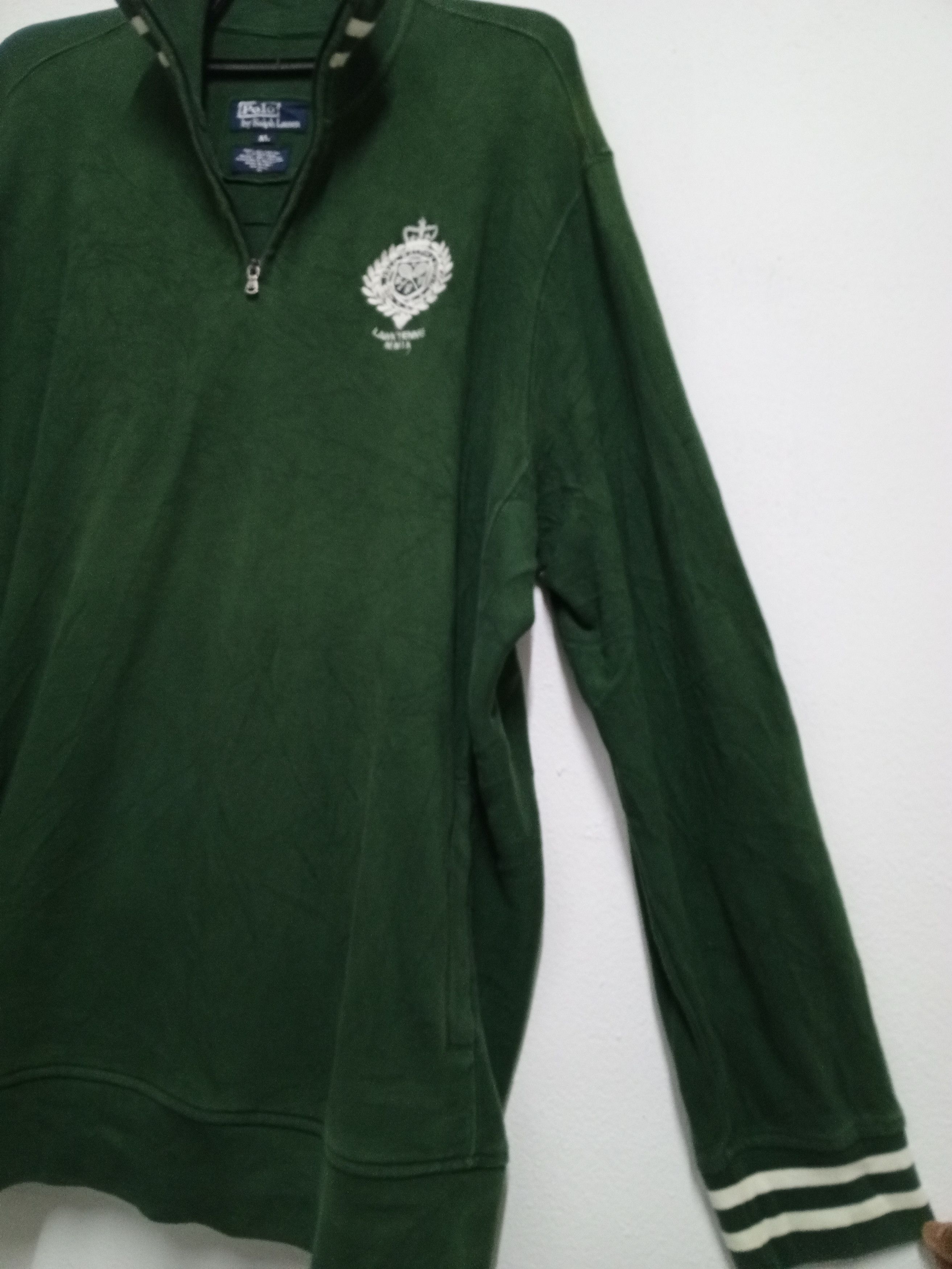 Polo Ralph Lauren HALFZIP POLO RALPH LAUREN LAWN TENNIS Size US XXL / EU 58 / 5 - 3 Thumbnail