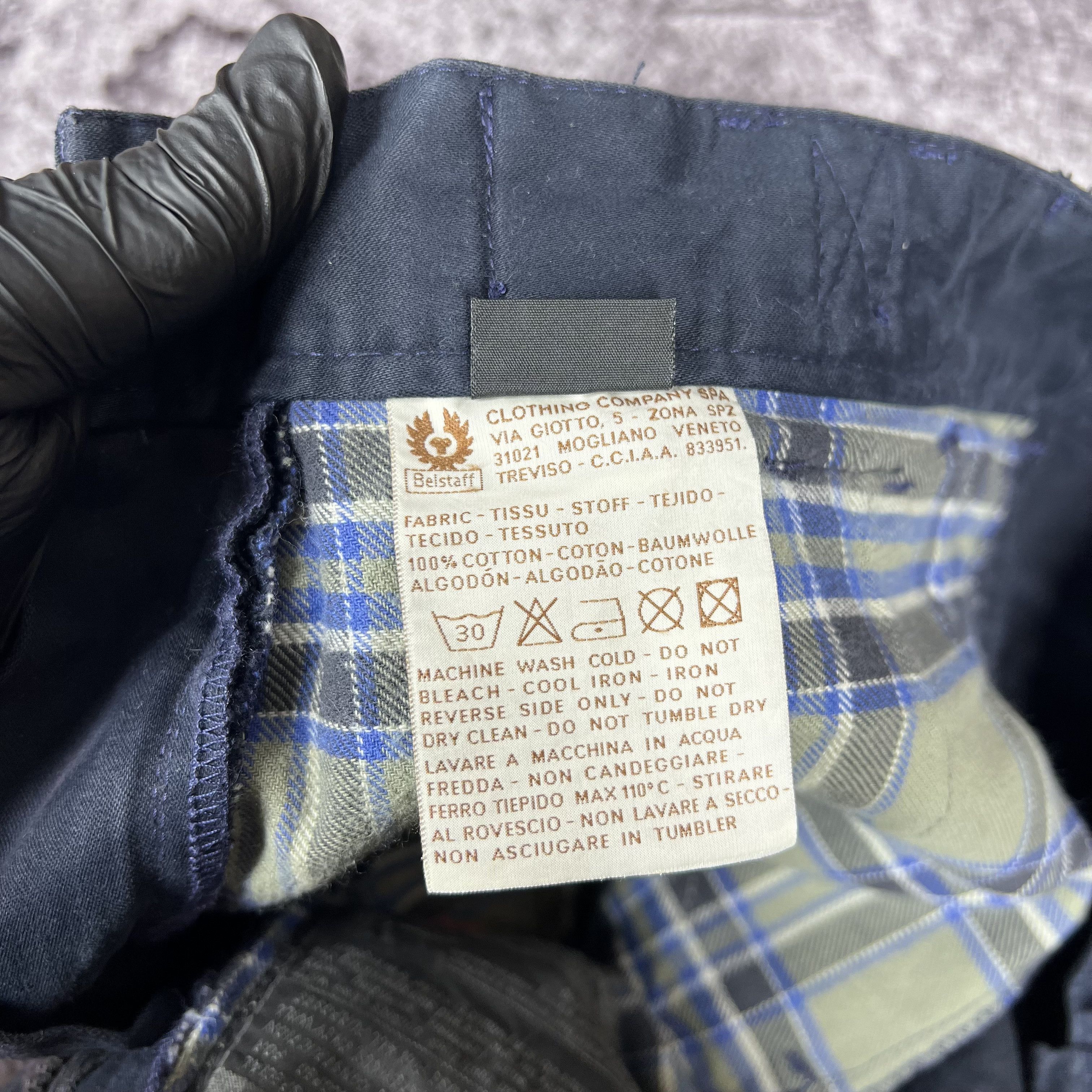 Belstaff Pants Functional Trousers Gold Label Size 46