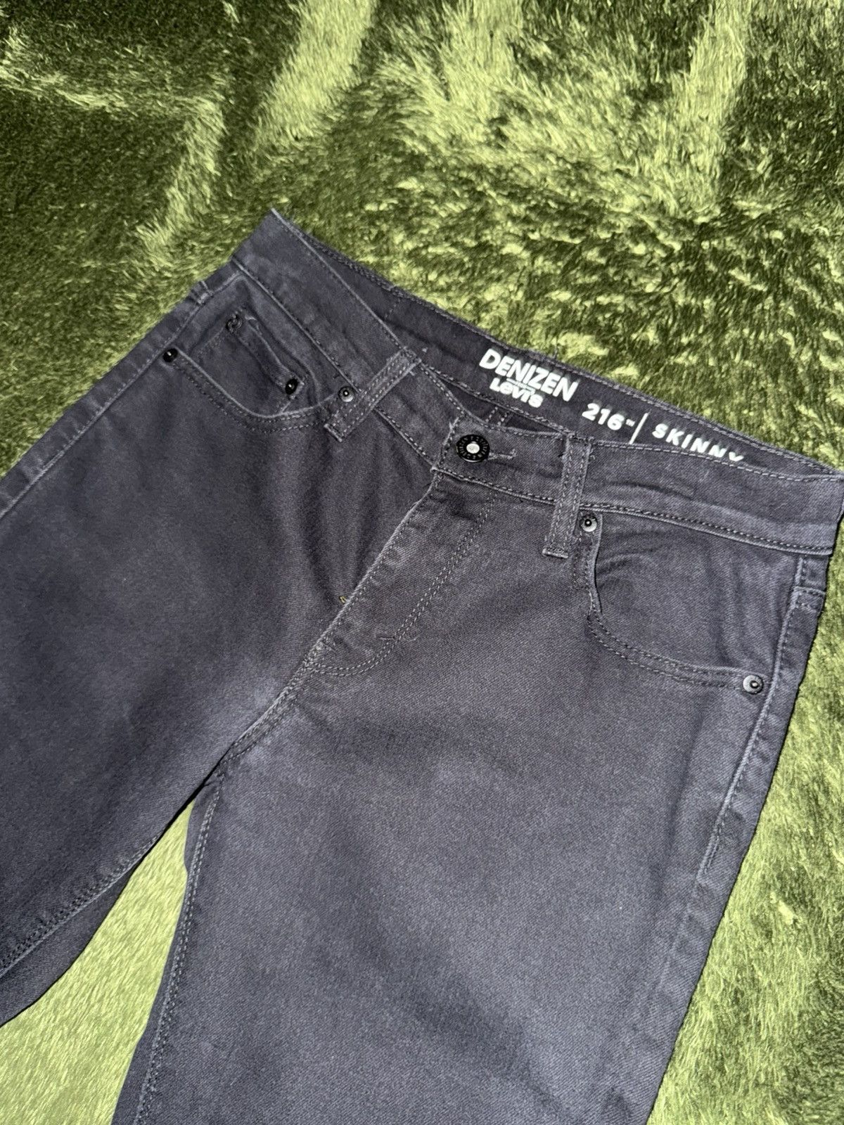 Levi's [W30/L30] Levi’s 216 Denizen Vintage Washed Pants Black Size US 30 / EU 46 - 2 Thumbnail