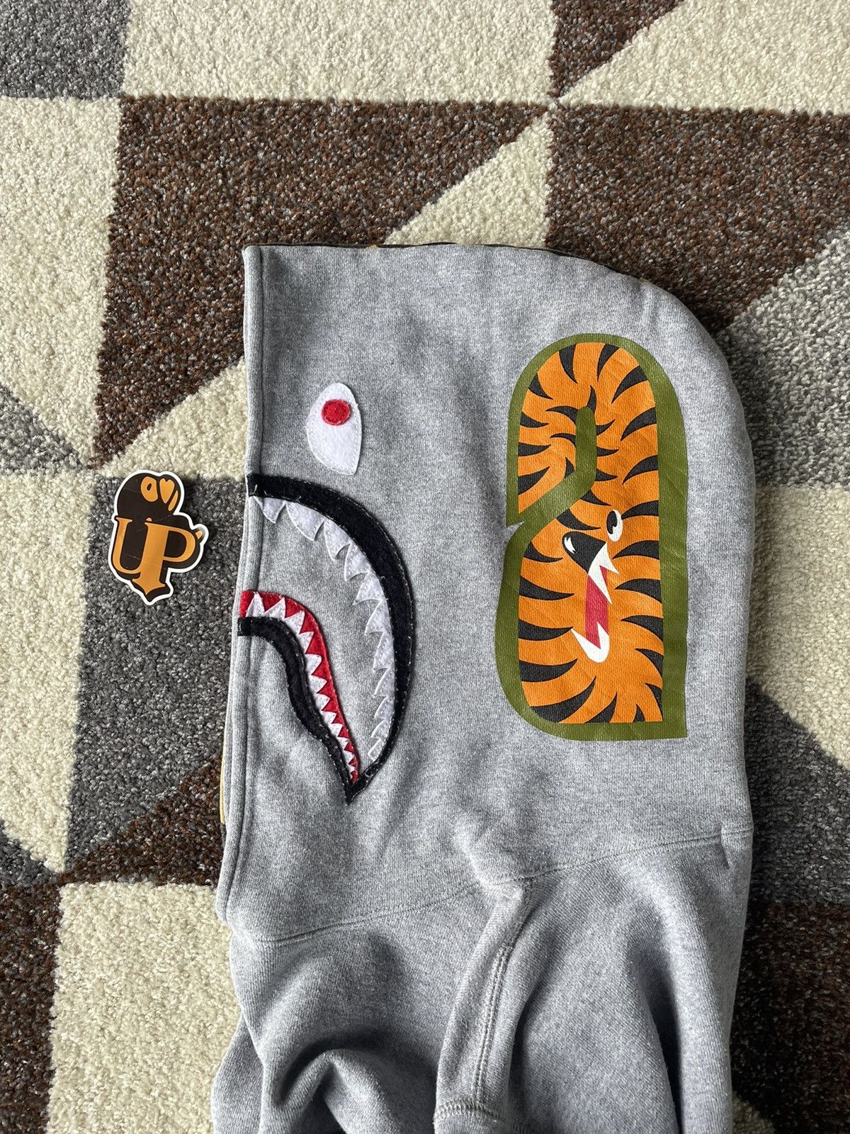 Bape Shark Pullover Hoodie Size S / US 4 / IT 40 - 5 Thumbnail