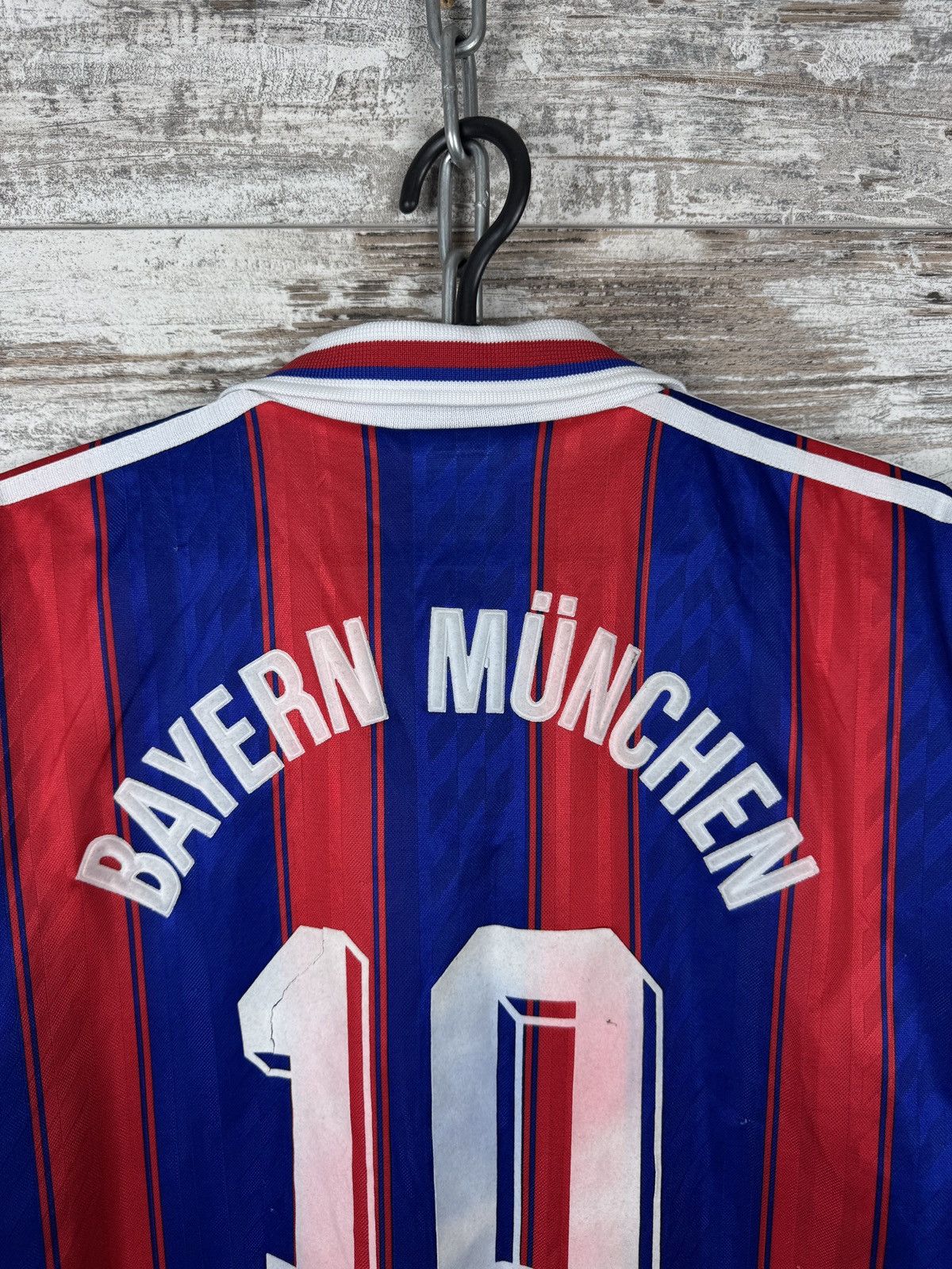 Adidas Mens Vintage Adidas Opel FC Bayern Munich Matthäus T-shirt Size US M / EU 48-50 / 2 - 15 Thumbnail