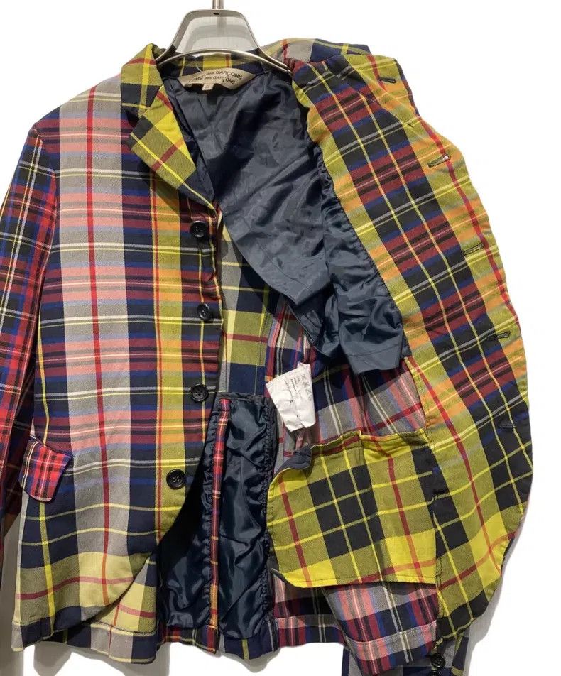 Comme des Garcons Comme Des Garcons Plaid Jacket Size XS / US 0-2 / IT 36-38 - 3 Thumbnail
