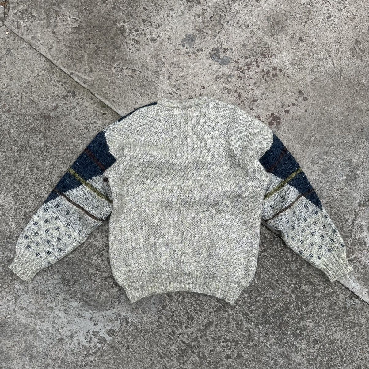 If Six Was Nine × Japanese Brand Vintage Japanese Style Rare Wool Sweater Abstract Logo 90s Size US L / EU 52-54 / 3 - 2 Thumbnail