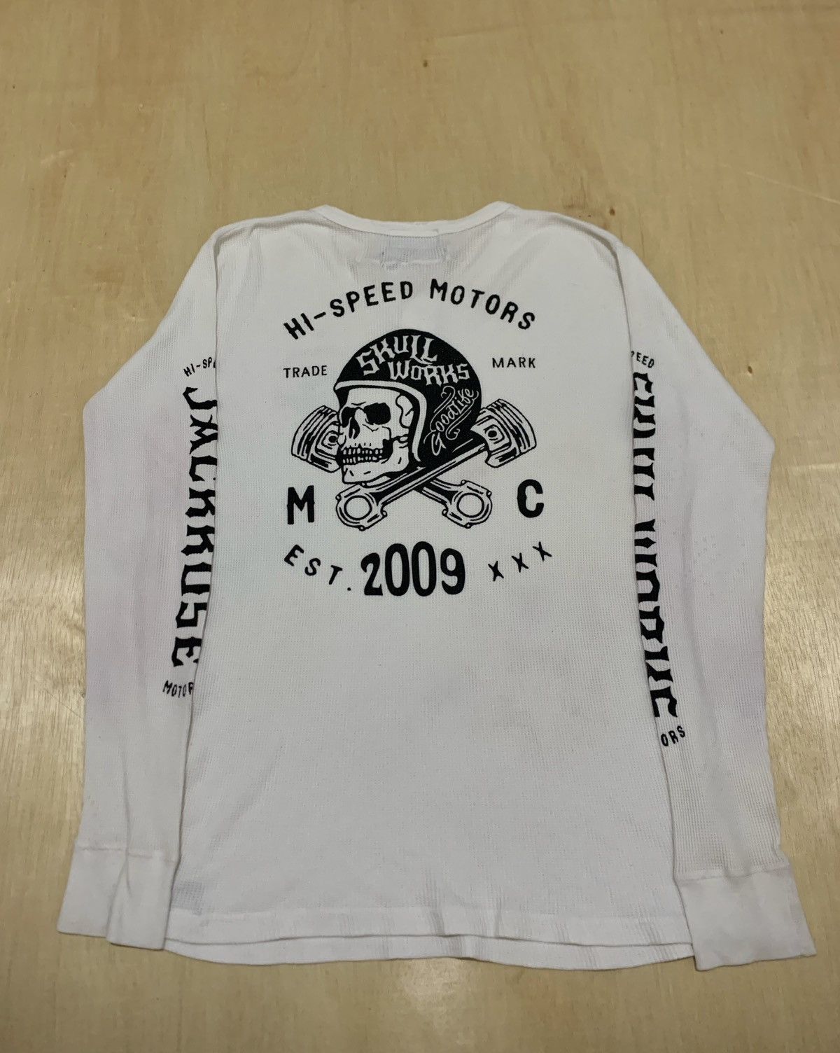 Hysteric Glamour × If Six Was Nine × Japanese Brand Y2k Skull Works Jackrose Longsleeve Size US M / EU 48-50 / 2 - 1 Thumbnail
