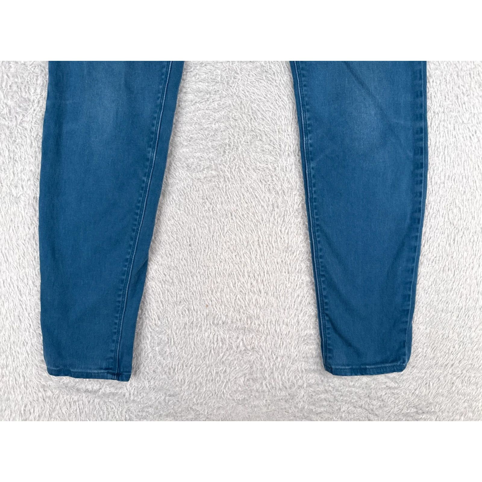 Express Express Jeans Womens Jeans 6 Blue Denim Skinny Low Rise Cotton Blend 29x30 Size 28" / US 6 / IT 42 - 2 Thumbnail