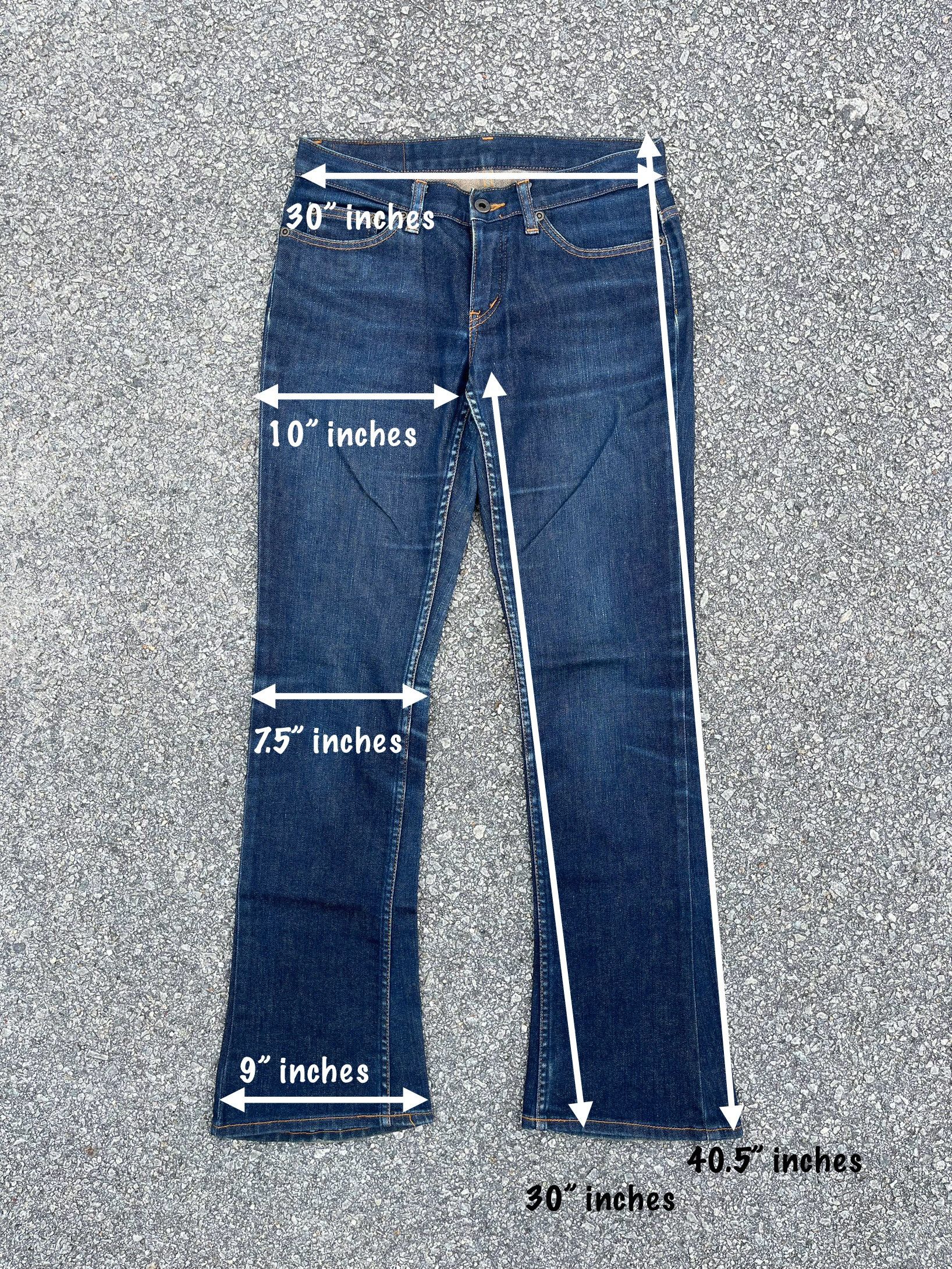Hysteric Glamour × If Six Was Nine × Japanese Brand Vintage Hysteric Glamour Flared Denim Size US 30 / EU 46 - 16 Thumbnail