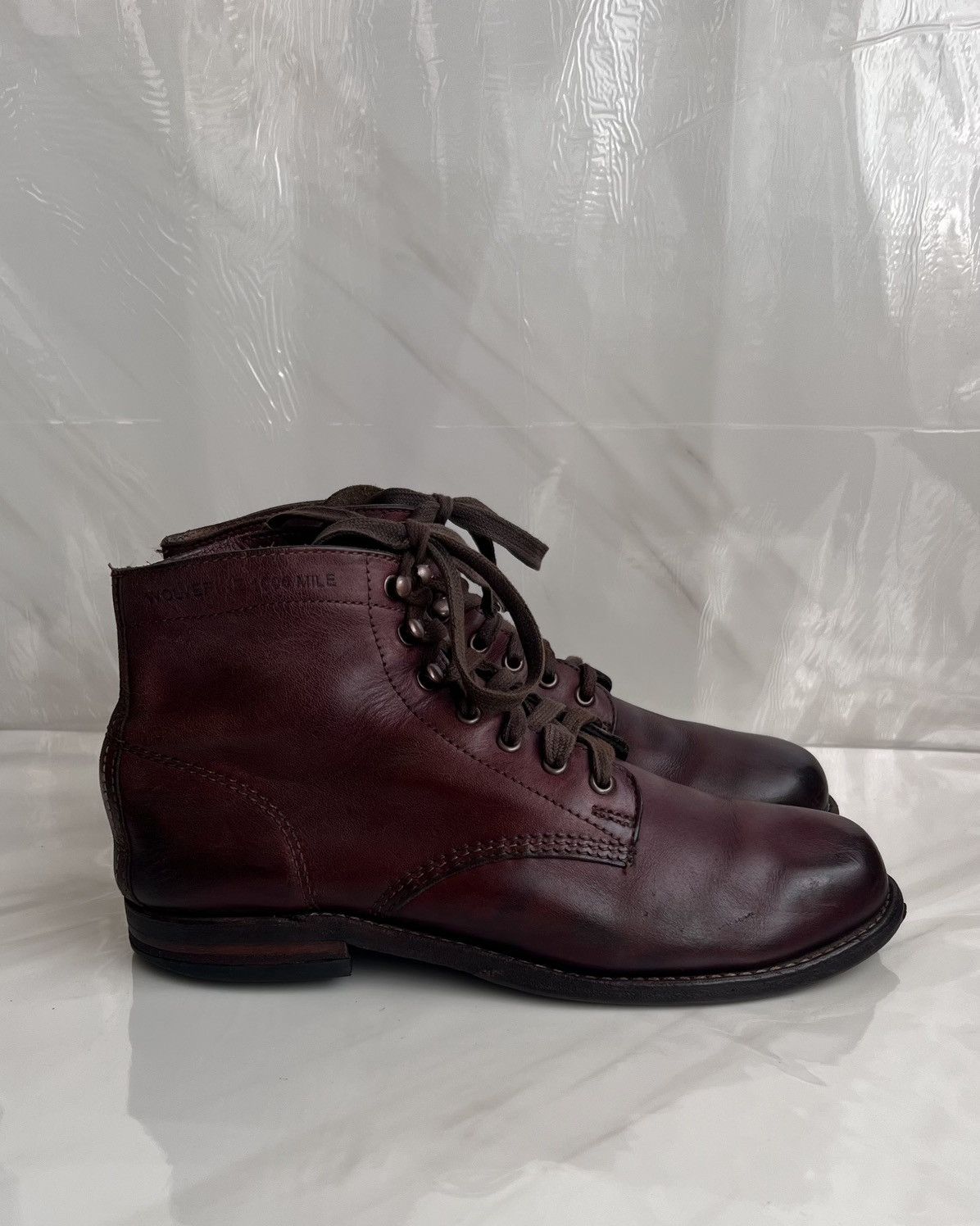 Wolverine Wolverine 1000 mile plain toe brown Men’s boot size 7 D Size US 7 / EU 40 - 4 Thumbnail