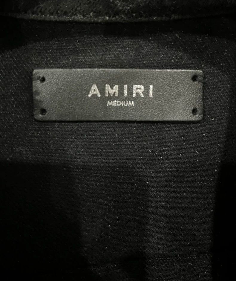 Amiri Amiri 15fw brush wax to destroy denim jacket 2501-Nextarrow Size US M / EU 48-50 / 2 - 3 Thumbnail