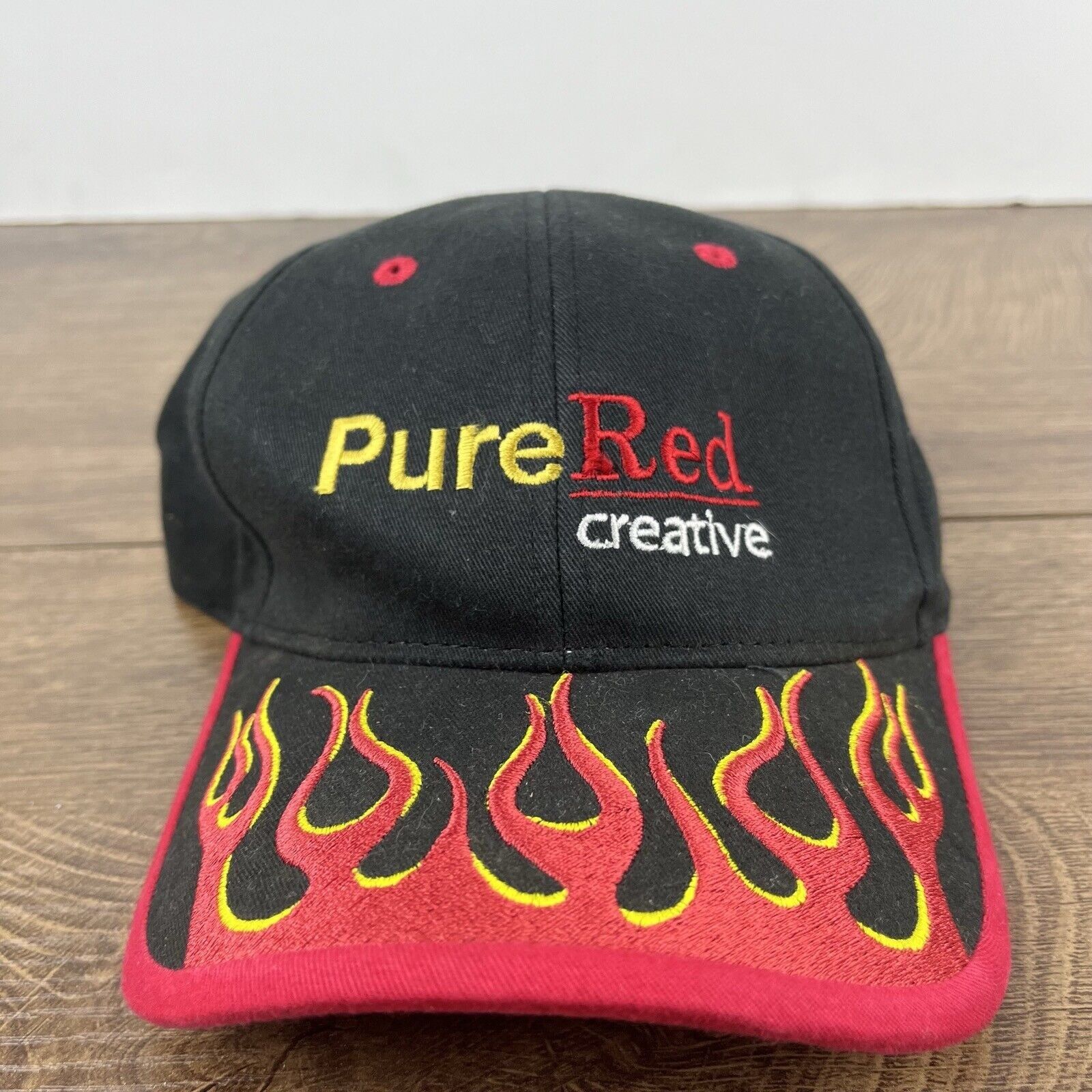 Other Pure Red Creative Hat Fire Hat Black Adjustable Hat Black Ad Size ONE SIZE - 5 Thumbnail