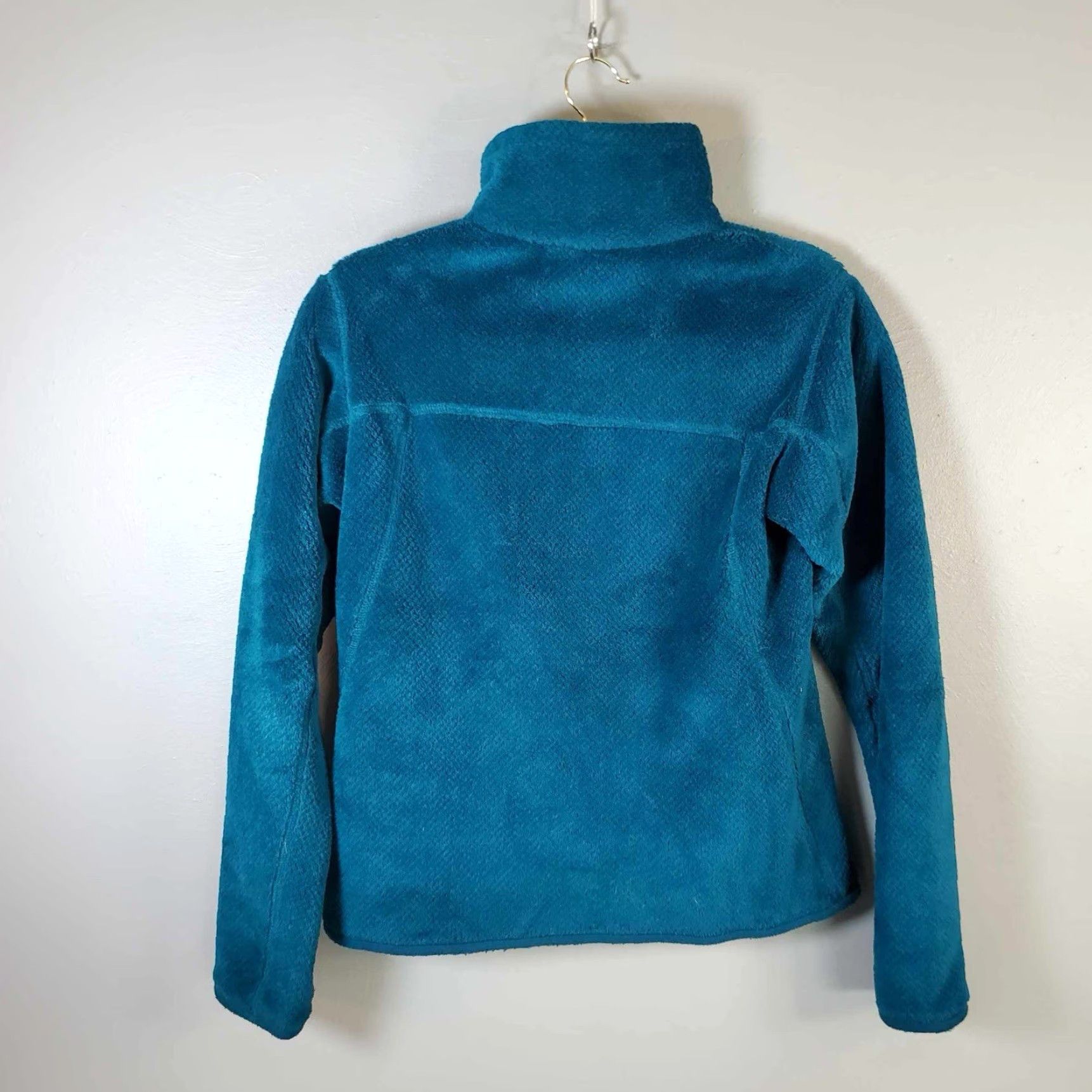 Patagonia VINTAGE Women’s XS Patagonia Retool Snap-T Pullover Teal Turquoise Size S / US 4 / IT 40 - 3 Thumbnail