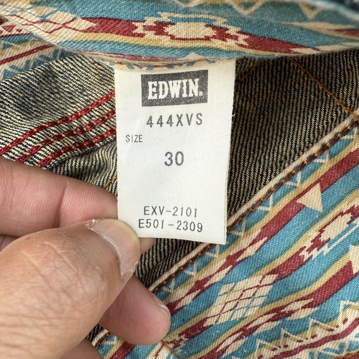 Edwin W30 VINTAGE EDWIN JEAN FADED RIPPEP DENIM PANTS Size US 33 - 15 Thumbnail