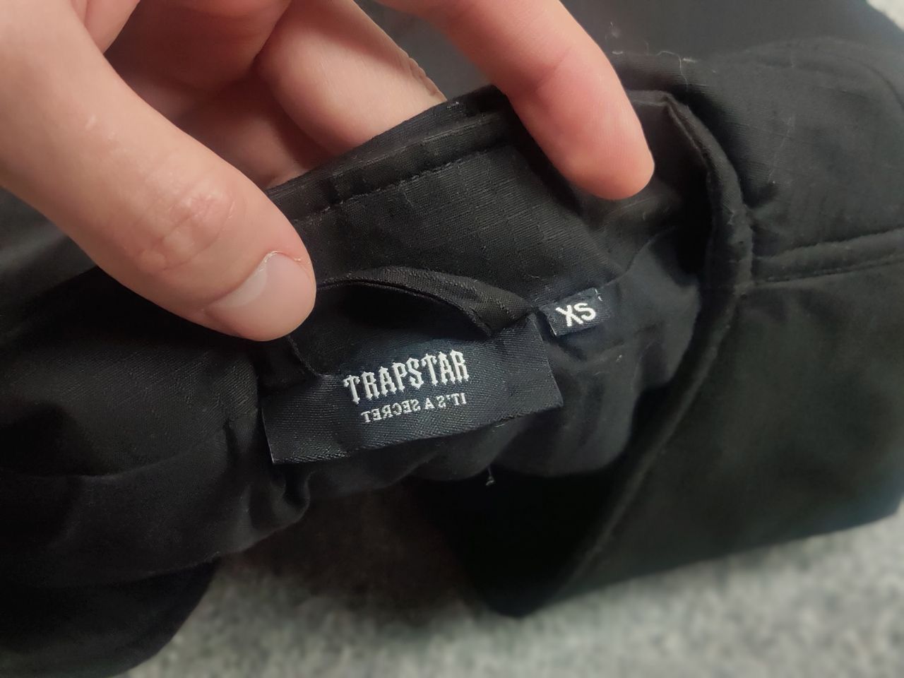 Trapstar London Trapstar London Hyperdrive Pocket Black Logo Zip Vest Jacket Size US XS / EU 42 / 0 - 11 Thumbnail