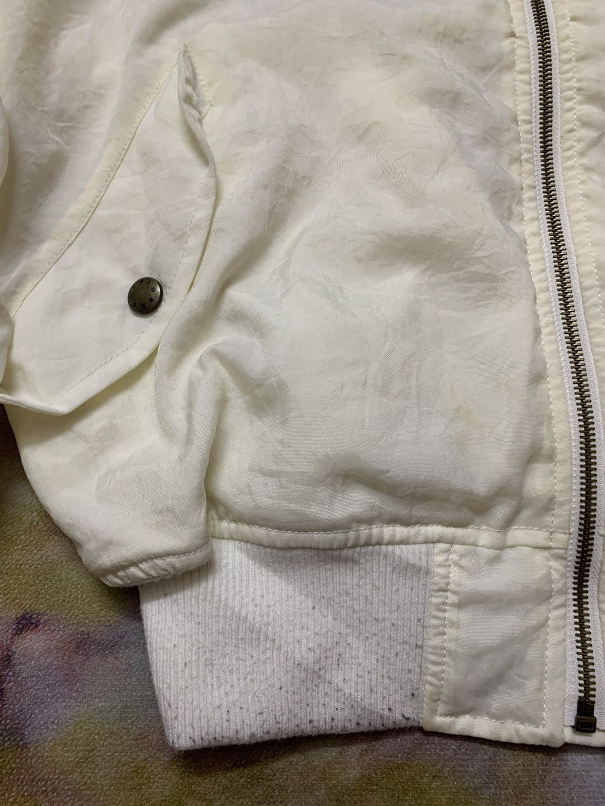 Fiorucci Vintage Fiorucci Flight MA-1 Bomber Jacket Size US M / EU 48-50 / 2 - 5 Thumbnail