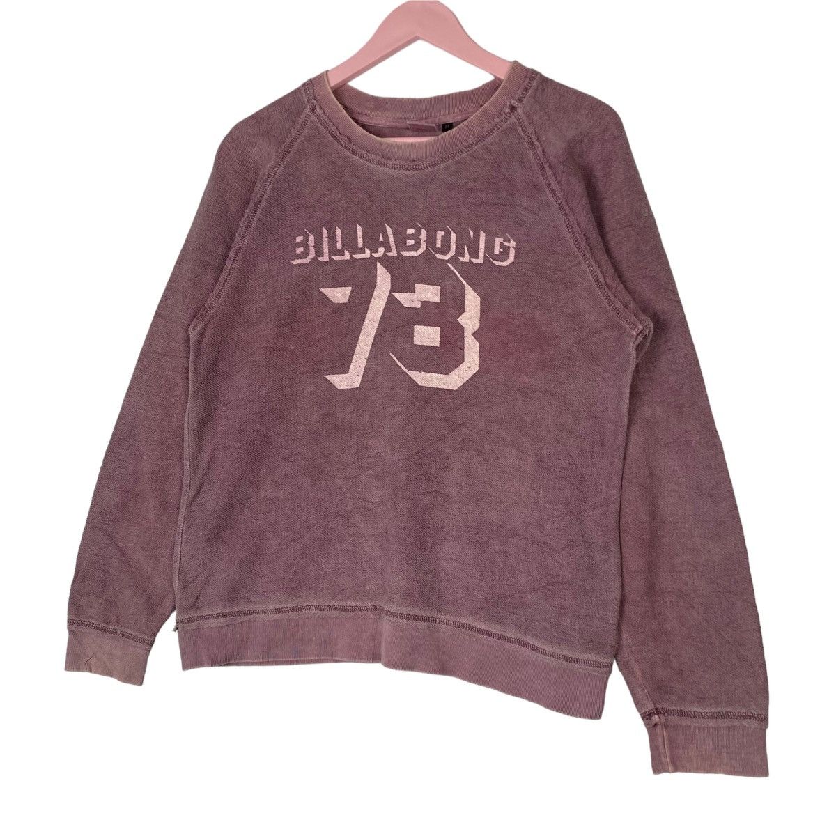 Billabong × Vintage Vintage Billabong Printed Logo Crewneck Sweatshirt Size M / US 6-8 / IT 42-44 - 2 Thumbnail