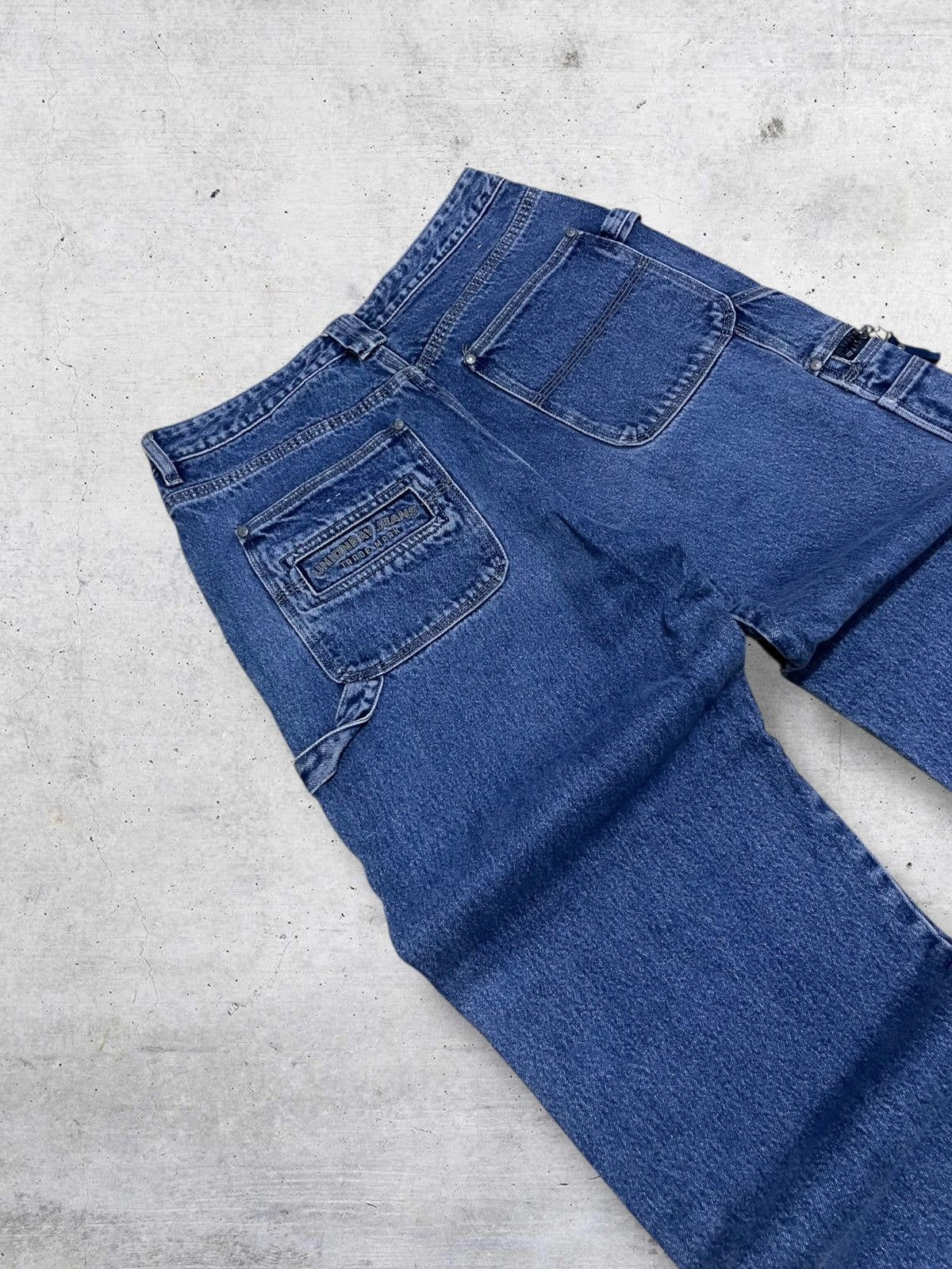 Japanese Brand VINTAGE UNION BAY JAPAN DESIGNER 90S CARPENTER BAGGY DENIM Size US 30 / EU 46 - 15 Thumbnail