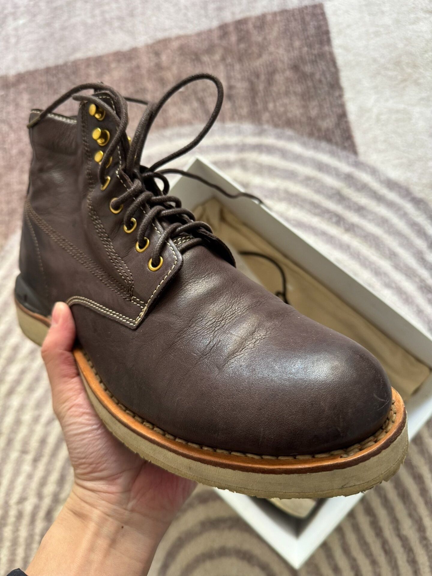 Visvim VISVIM 15AW VIRGIL BOOTS KNGR Kangaroo 11 Size US 11 / EU 44 - 1 Thumbnail