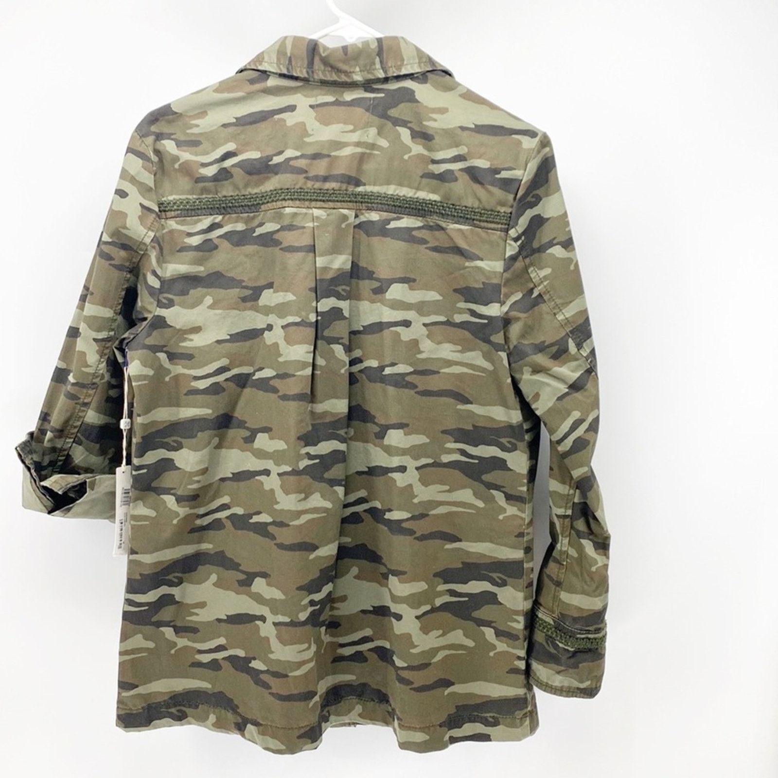 Other Caslon modern camo jacket contemporary hippie green petite M Size M / US 6-8 / IT 42-44 - 2 Thumbnail