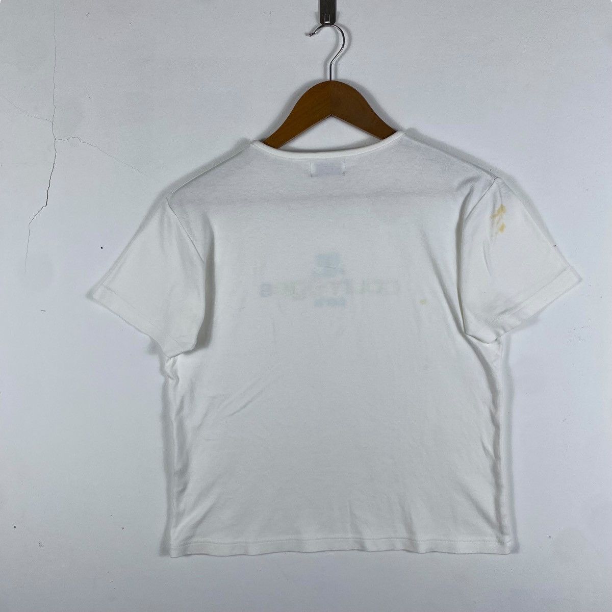 Courreges × Vintage Vintage COURREGES PARIS Multicolour Embroidery Women Tee Size M / US 6-8 / IT 42-44 - 6 Thumbnail