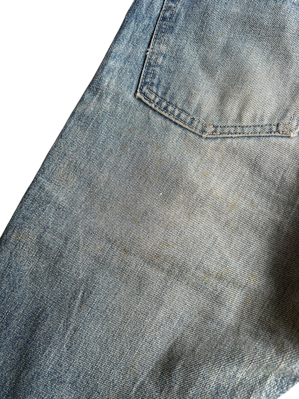 Japanese Brand × Kapital × Vintage Omnigod Selvedge Distressed Denim Jeans Size US 30 / EU 46 - 15 Thumbnail