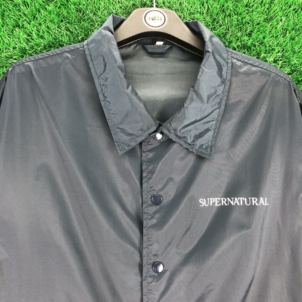 Warner Bros 2006 Warner Bros Supernatural Drama Coach Nylon Jacket Size US XXL / EU 58 / 5 - 7 Thumbnail