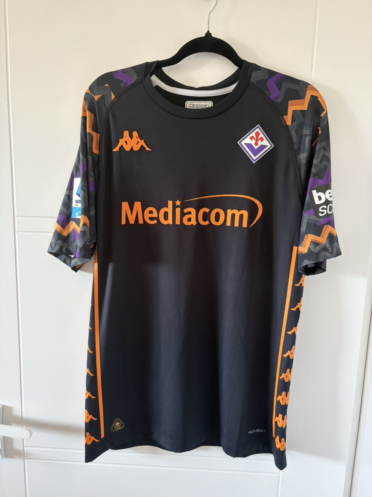 Fiorentina kappa 2024/2025 bramkarska wyjazdowa De Gea wersja meczowa — zdjęcie 5